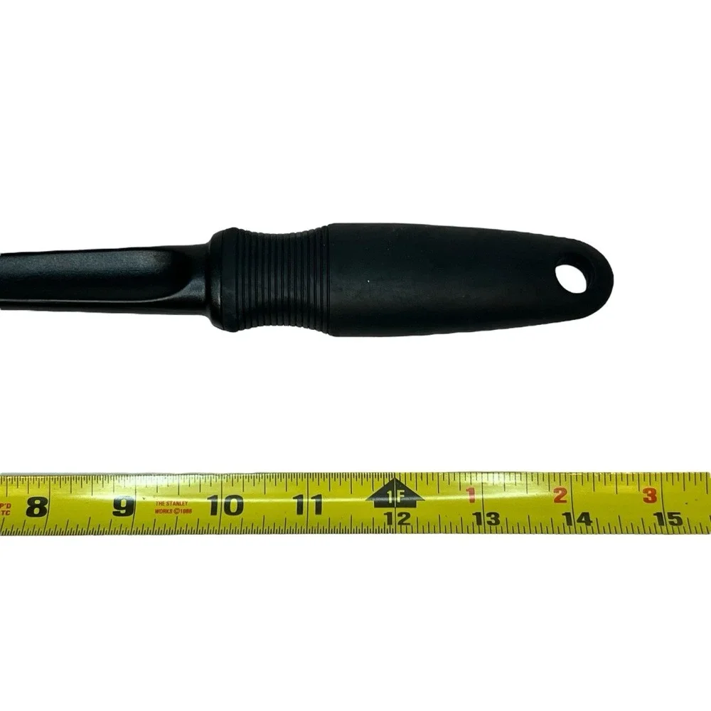 OXO GOOD GRIPS Wide Nylon Turner Spatula Black Silicone‎ Slip Resistant Handle